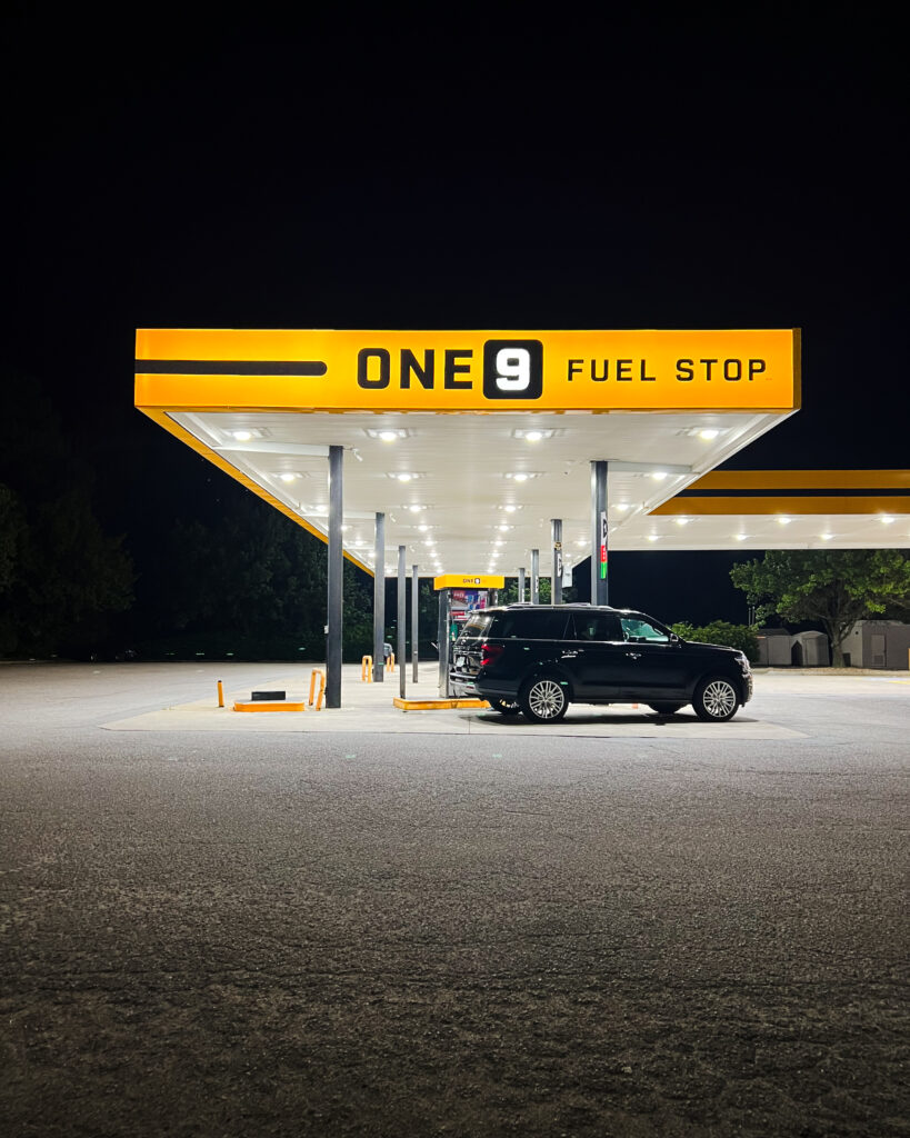 Black SUV From Avis Rentals for YDMM Work Roadtrip.